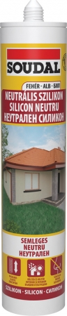 Etansanti si adezivi - Silicon neutru Soudal bej 300 ml