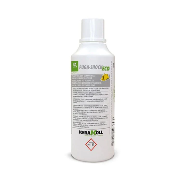 Chituri de rosturi - Solutie curatare reziduuri si pete chit epoxidic Kerakoll Fuga-Shock Eco 1 l