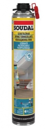 Spuma poliuretanica - Spuma flexibila termoizolanta Soudal pistol 700 ml