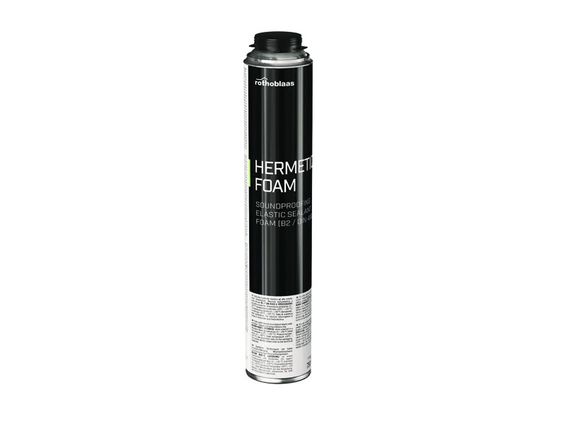 Spuma poliuretanica - Spuma poliuretanica celula inchisa fonica Rothoblaas Hermetic Foam 750 ml