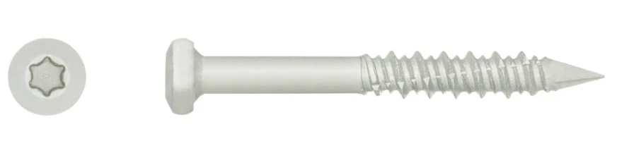 Suruburi - Surub filet dublu pentru beton si lemn Koelner R-WBT 6.1 mm