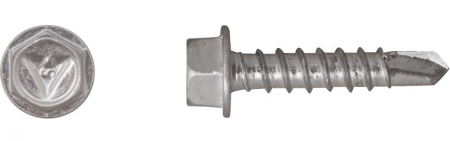 Surub OCS inoxidabil tabla cap hexagonal Koelner perforare 6 mm [1]