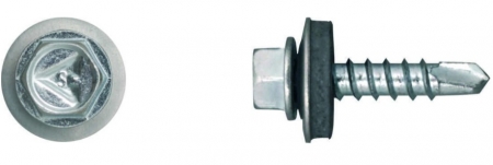 Suruburi - Surub OCS inoxidabil tabla cap hexagonal Koelner perforare 6 mm