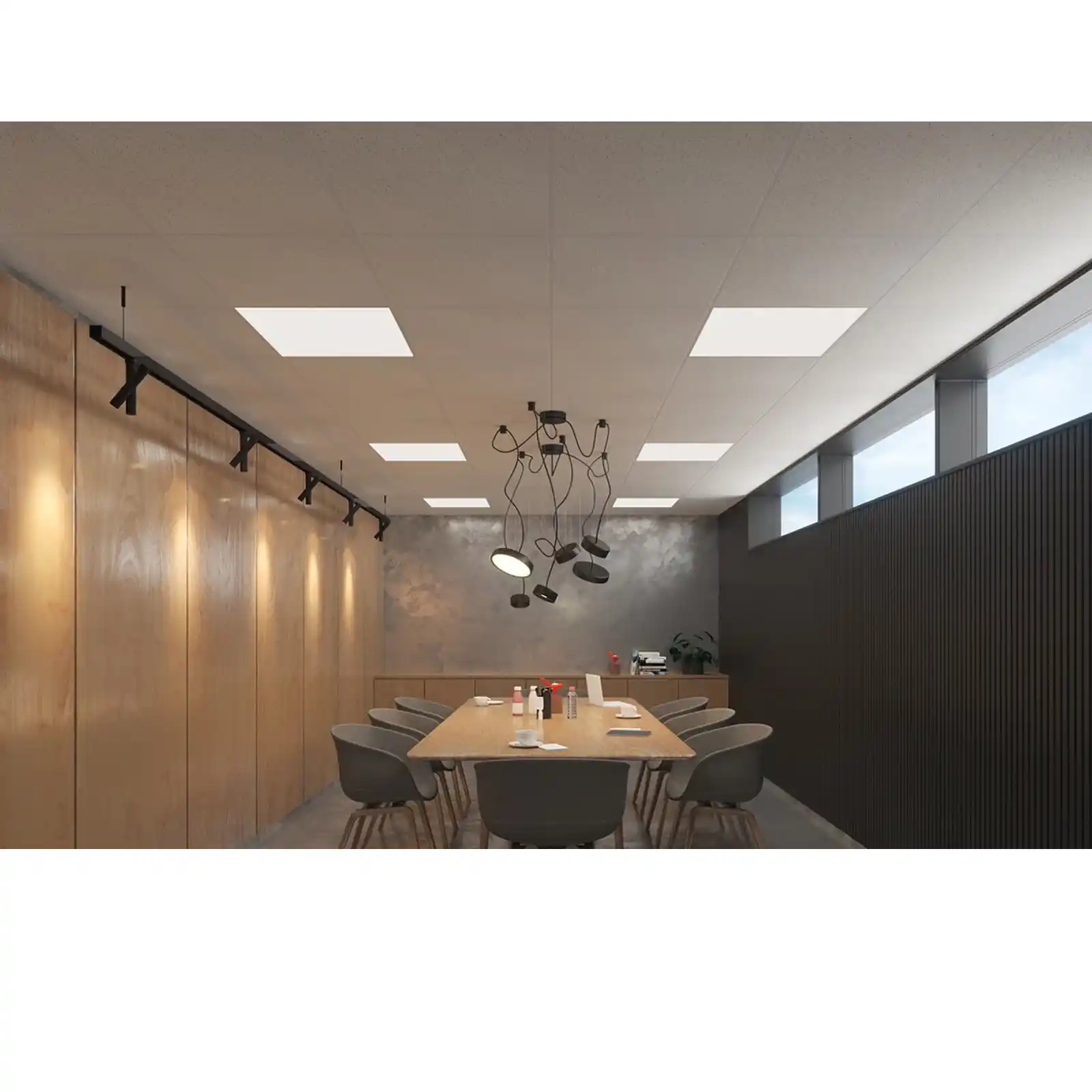 Tavan casetat fibra minerala Knauf ECOMIN Planet [1]