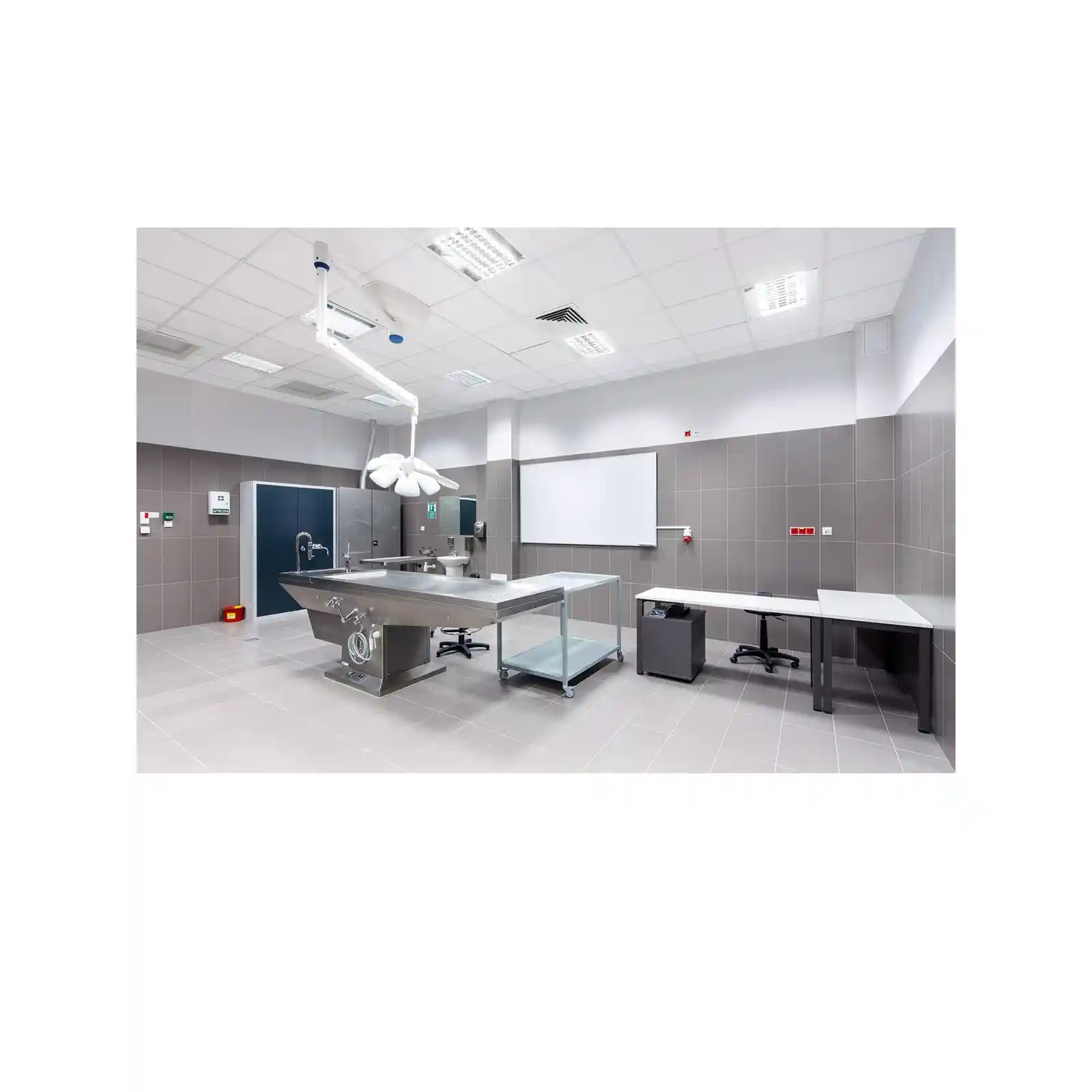 Tavan casetat fibra minerala Knauf MEDIGUARD Plain [1]