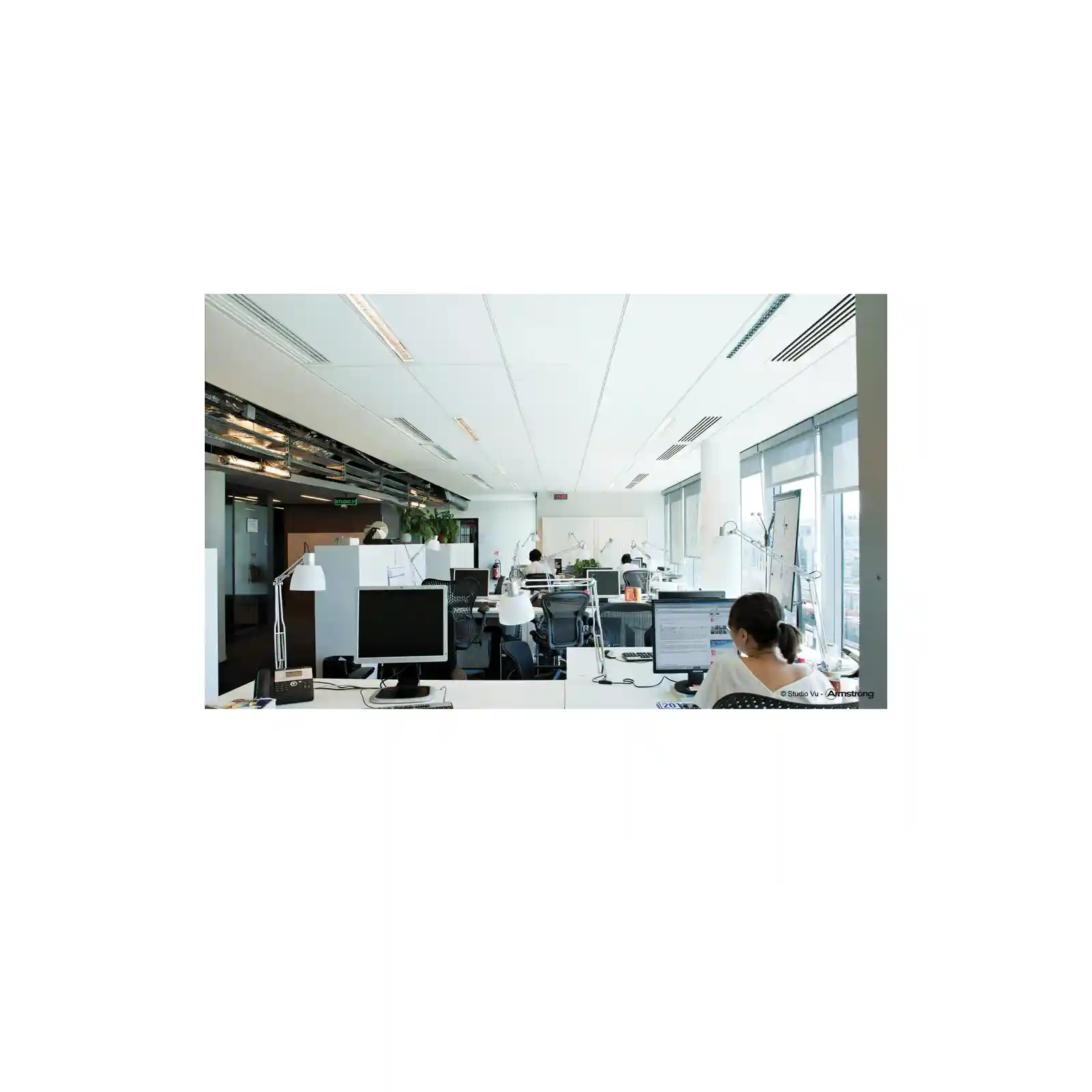 Tavan casetat fibra minerala Knauf PERLA OP 1.00 [1]