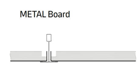 Tavan casetat metalic Knauf METAL Lay-In BioGuard alb RAL 9010 [2]