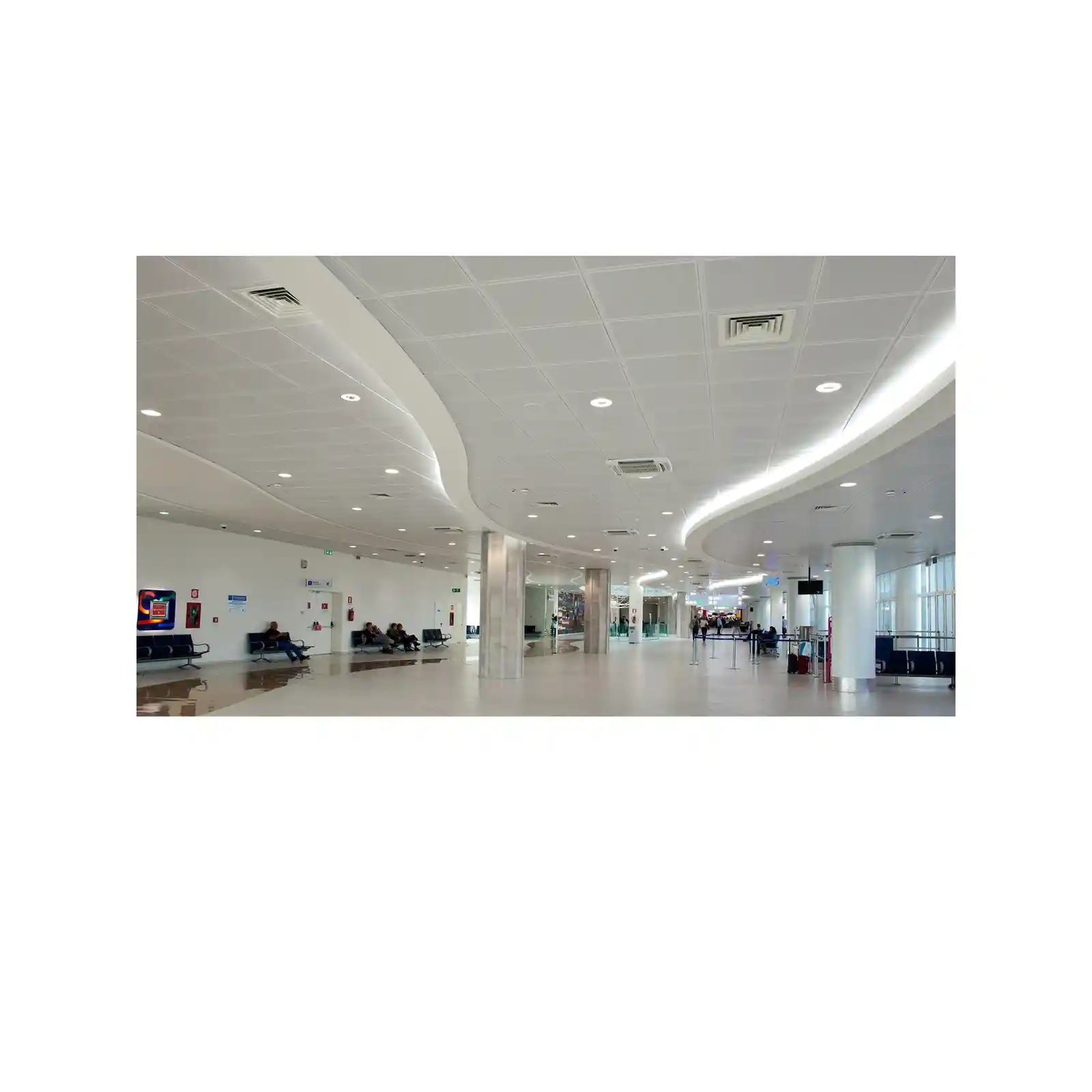 Tavan casetat metalic Knauf METAL Lay-In BioGuard alb RAL 9010 [1]