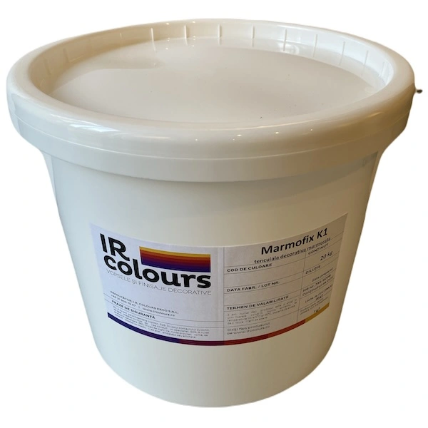 Tencuiala decorativa mozaicata IR Colours Marmofix AB030 20 kg [1]