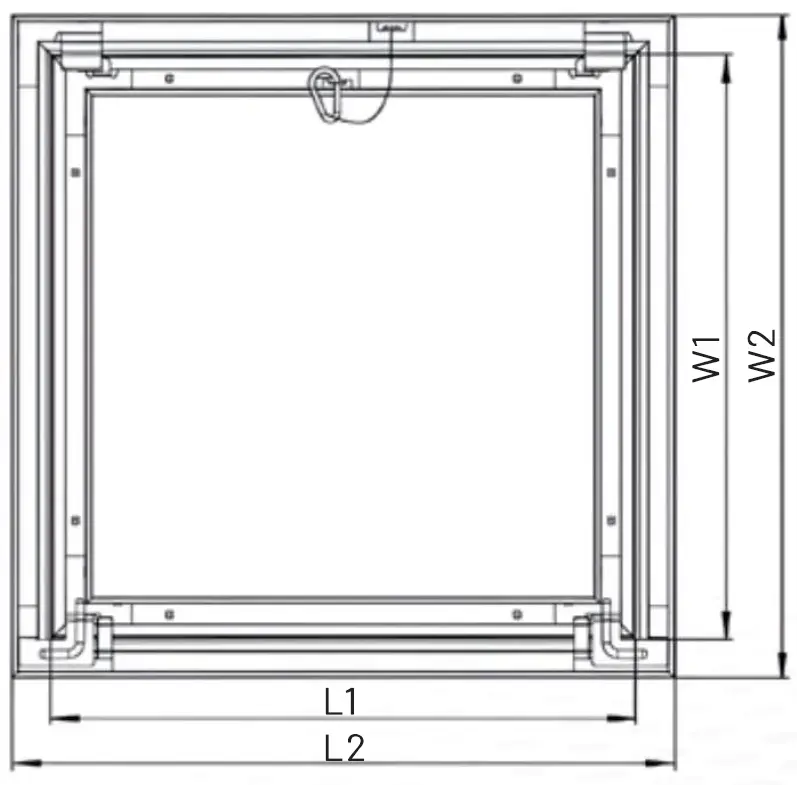Trapa vizitare universala simpla Mextri 1 x 12.5 mm [3]