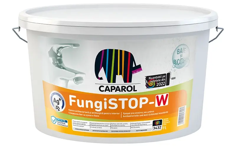 Vopsele lavabile interior - Vopsea antimucegai interior Caparol FungiSTOP W