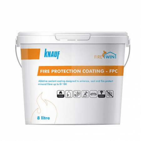 Protectie la foc - Vopsea intumescenta Knauf FPC Coating 8 l