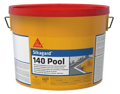 Hidroizolatii - Vopsea pentru piscina Sikagard 140 Pool 10 l albastru