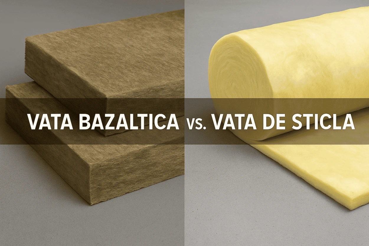 Vata bazaltica vs. vata de sticla: avantaje, dezavantaje, sfaturi de achizitie