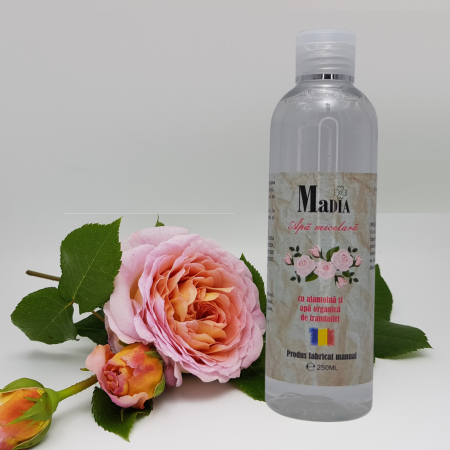 Produse cosmetice - Apa micelara cu alantoina si trandafiri de Damasc, 250ml