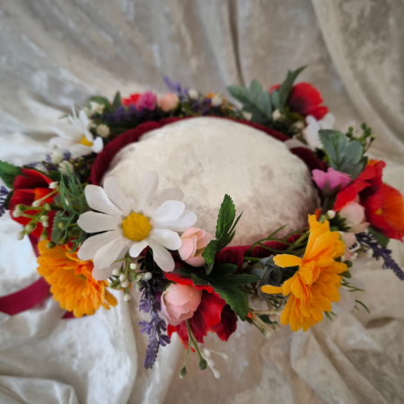 Coronita flori artificiale flori de camp, model 9 [0]