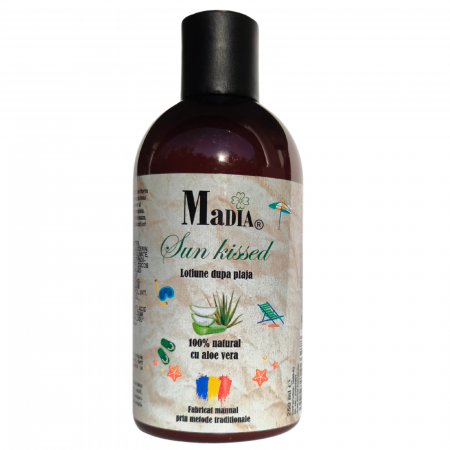 Produse cosmetice - Sun kissed - Lotiune hidratanta dupa plaja cu aloe vera, menta si lavanda, 250ml