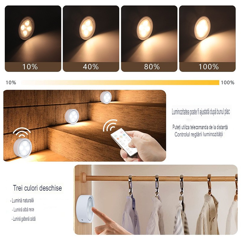 Lampa cu telecomandă – vedere frontală [5]