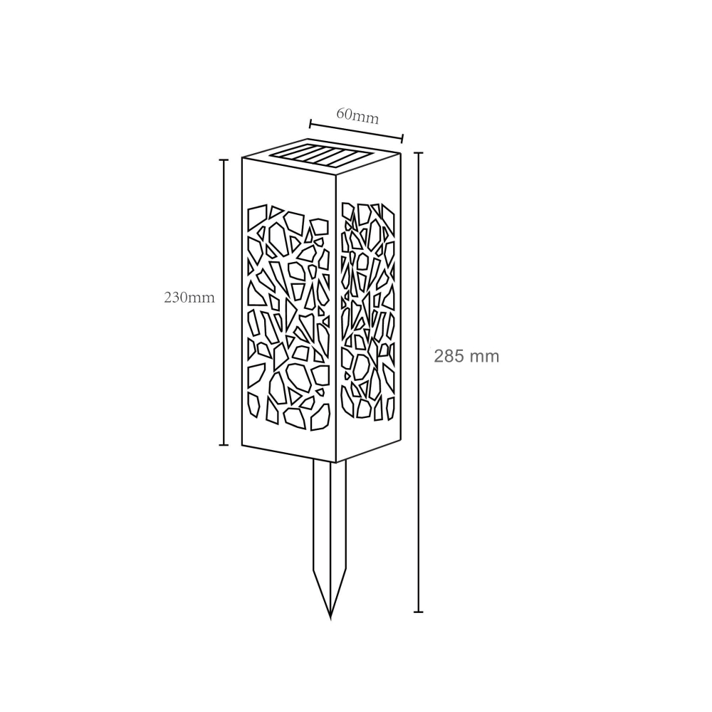 Lampa-Solara-Felinar-Alb-Cald-28cm [5]