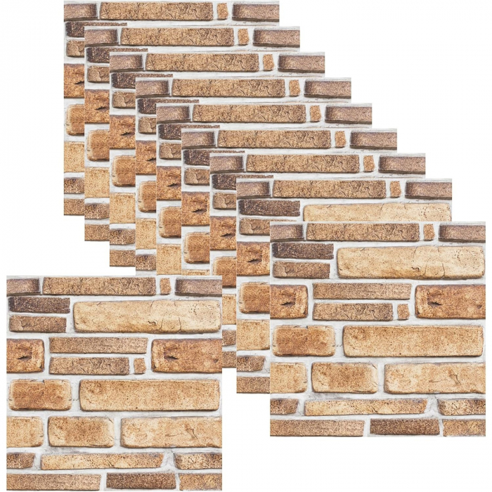 Tapet-3D-PVC-Bej [5]