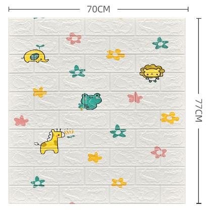 Tapet-3D-Floricele-Alb-70x77 [5]