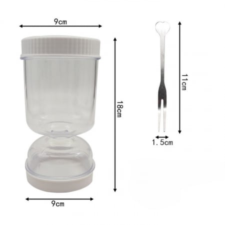 Borcan Murături, 800 ml, Separator Lichide [3]