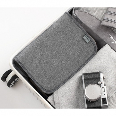 Geanta cosmetice voiaj, material textil, impermeabil |COSBAG| [9]