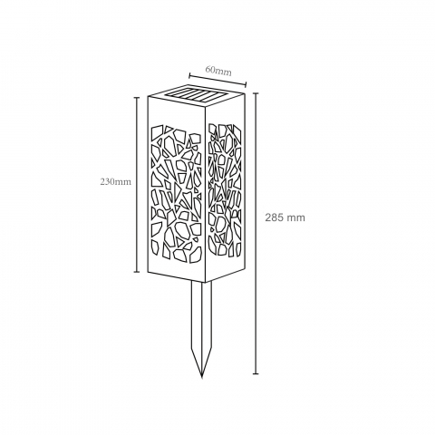 Lampa-Solara-Felinar-Alb-Cald-28cm [4]