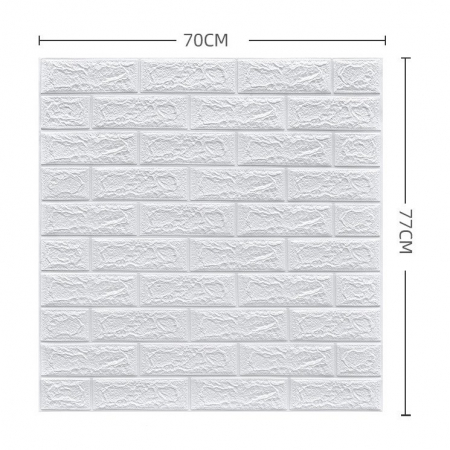 Tapet-3D-Caramida-Alb-70x77 [5]