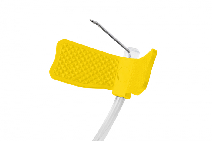 Ac Tip Huber cu linie de extensie si Luer Lock [3]