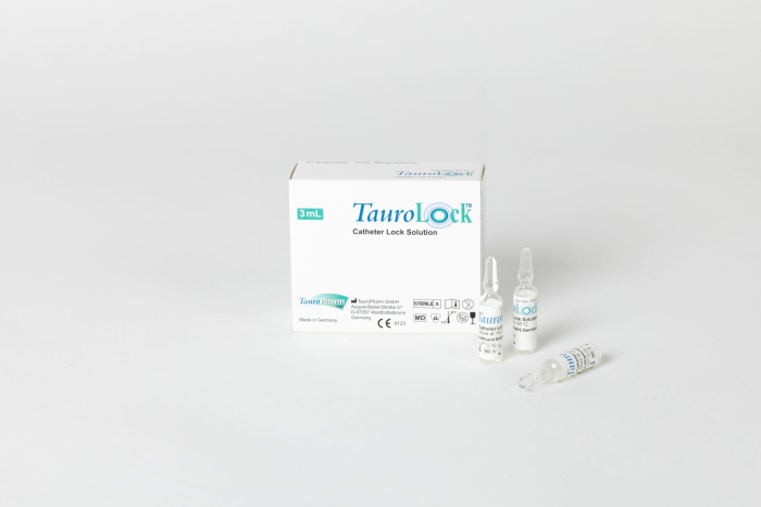 TauroLock™ fără Heparină – Soluție antimicrobiană pentru catetere venoase centrale [2]