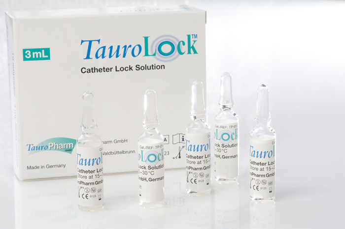 Taurolock - Soluţie antimicrobiană pentru blocarea dispozitivelor de acces vascular central [1]