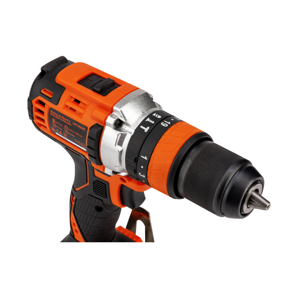 Mașină de găurit și înșurubat brushless cu percuție 2 acumulatori [3]