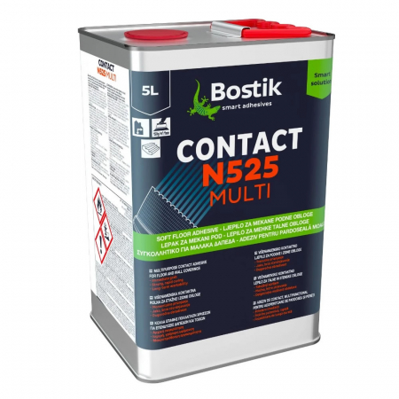 Adezivi parchet si SPC - Adeziv neoprenic Bostik Contact N525, multifunctional pentru pardoseli si pereti