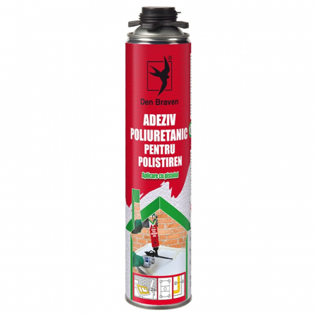 Solutii tehnice - Adeziv PU polistiren pistol 750ml