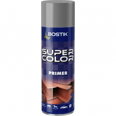 Vopsele spray - Vopsea spray grund acrilic cu uscare rapida Bostik gri interior/exterior