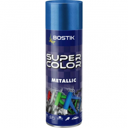 Vopsele spray - Vopsea spray universala Bostik albastru metalic 400ml