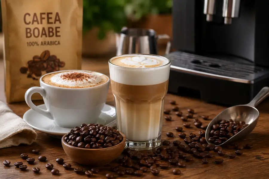 Ce cafea boabe alegi pentru cappuccino și latte