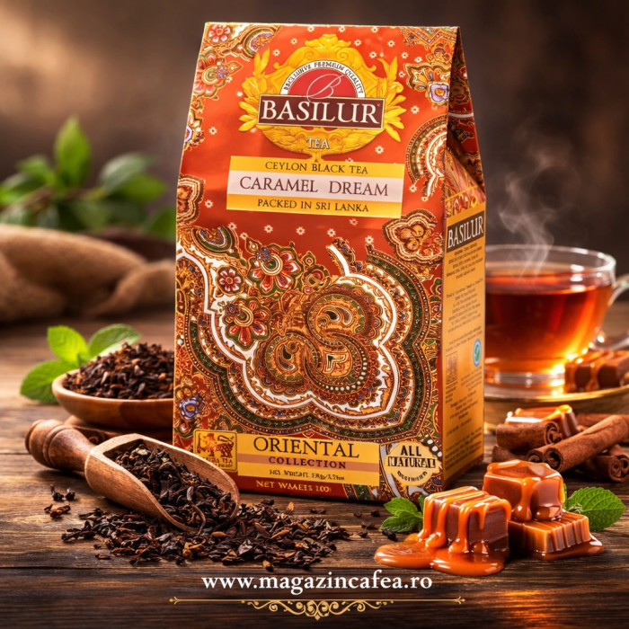 Basilur Caramel Dream Refill Ceai neagru 100g [2]