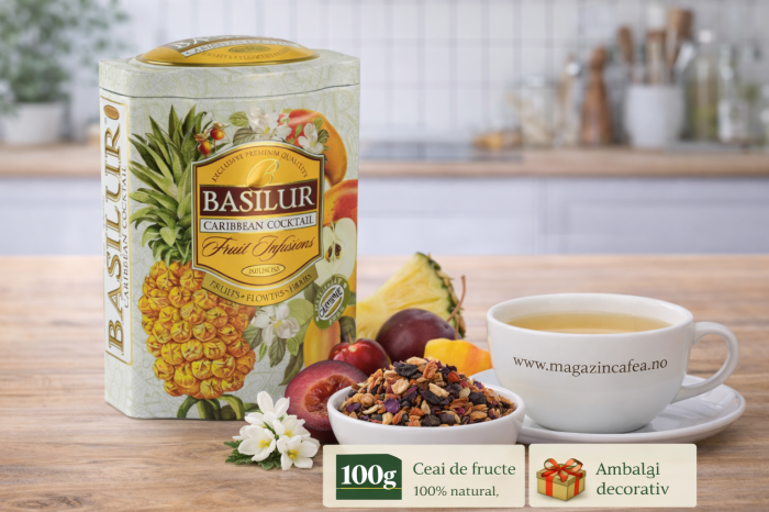 Basilur Caribbean Cocktail Ceai fructe 100 g [4]