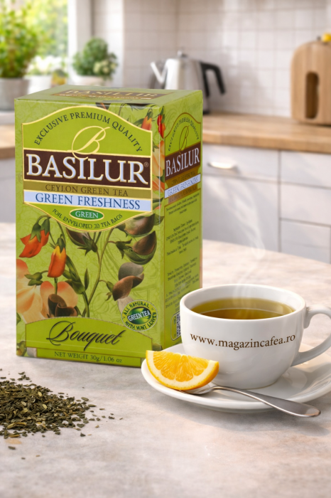 Basilur Green Freshness Ceai verde 20 plicuri [2]