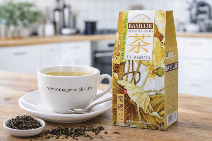 Basilur Tie Guan Yin Ceai verde chinizesc Refill, 100g [2]