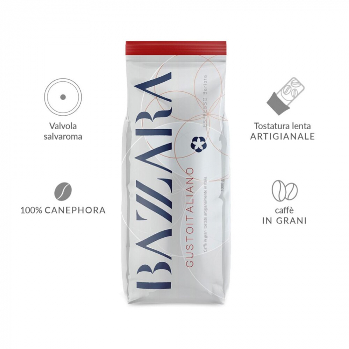 Bazzara GustoItaliano Cafea boabe 1kg [2]