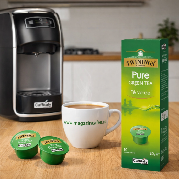 Caffitaly Twinings Pure Green capsule ceai verde 10 buc [2]