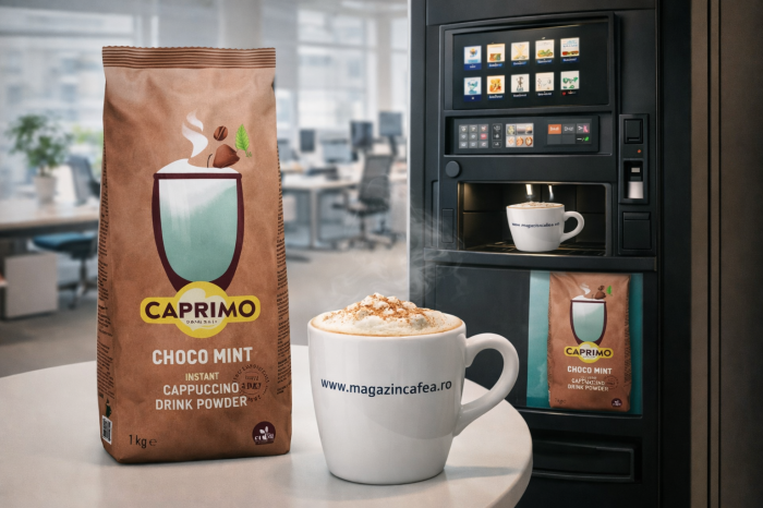 Caprimo Cappuccino Choco Mint instant 1kg [2]