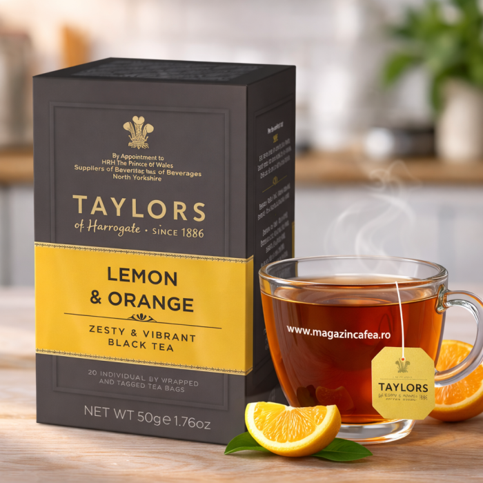Ceai negru Taylors of Harrogate lamaie si portocala, 20 plicuri [2]