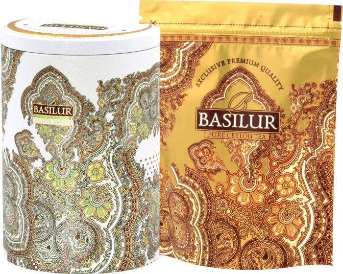 Basilur White Moon Ceai verde, 100g [2]