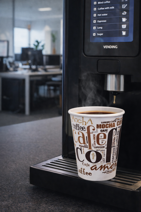 Coffee Coffee Pahare de carton automate 8 oz , 50 buc [2]