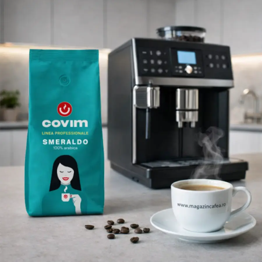Covim Smeraldo Italy Cafea boabe, 1kg [2]