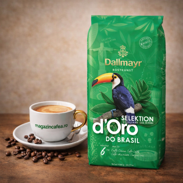 Dallmayr Crema D’Oro do Brasil Selektion des Jahres cafea boabe, 1kg [3]